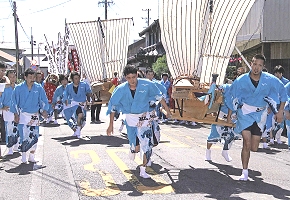 飯津佐和乃神社の御船行事